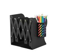 Buhygn Soporte de Escritorio para Libros Compacto, Estante de Almacenamiento de Escritorio, estantería de Mesa, Ajuste Flexible, Ahorro de Espacio, 15x10x19 cm, Negro/Azul Marino/Verde para oficinas