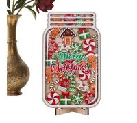 Buhygn Tarro De Recompensas | Decoración Navideña Del Hogar Para Comportamiento | Frasco De Recompensas Para Rutina De Tareas En Días Festivos | Para Maestro Educación En Casa Preescolar Hora De