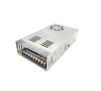 BUIIOQYUR Fuente de alimentación conmutada de 400 W y 12 V CA CC de 33 A, salida única, SMP con ventilador, LED, proveedores de energía