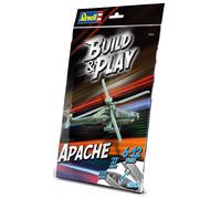 Build % 26 Set de Juegos Ah-64 Apache 1:100 Plástico Modelo Kit Revell