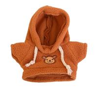 Build a Bear Ropa, trajes de marionetas de dibujos animados, bonita camisa de muñeca Capybara de 9.84 pulgadas, accesorio de suéter suave, ropa portátil para peluches de niños, osos y animales de