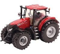 BUILD-A-BUDDY Farm, Tractor de Juguete Case Optum 300 CVX, Escala 1:32, Color Rojo, Bizak (30693138)