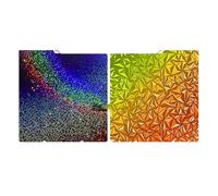 Build Plate, Compatible con placa de cama Anycubic Kobra S1, 250mm, Combo de construcción de doble cara, Peo Pet Pei Pey camaleón, accesorio 3d,for Hotbed Build Plate(BET300 with clamp)