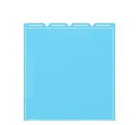 Build Plate, Compatible con placa de construcción BIGTREETCH Panda for impresora 3D U1, impresión a doble cara, base térmica de hoja de acero de 270x270mm,for Hotbed Build Plate(2PCS)