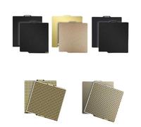 Build Plate, Placa de construcción fría de Doble Cara de 256x256 mm, Compatible con Bambu Lab X1 / P1 / A1 / P1S,for 3D Printers(Golden Smooth)