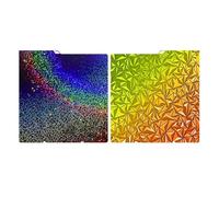 Build Plate, Placa de construcción Kobra S1 264x276mm Glacier Cool Smooth + cama calefactora texturizada, Compatible con impresoras 3D ANYCUBIC Combo,for Hotbed Build Plate(BET300 with clamp)