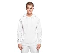 Build Your Brand Bb001-basic Hoody Sudadera con Capucha, Blanco, XXL para Hombre