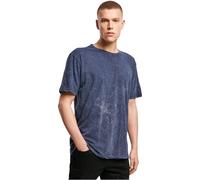 Build your Brand Acid Lavado Camiseta Hombre Jersey de Algodón para Imprimir Dye