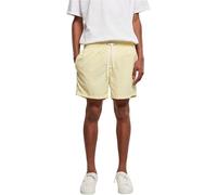 Build Your Brand Bañador para Hombre Basic Swim Shorts para Hombres con cordón Disponible en Muchos Colores Modernos, Tallas S - 5XL, Amarillo Suave., XXXXL