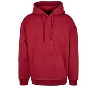 Build Your Brand Bb006-basic Oversize Hoody Sudadera con Capucha, Granate, XXL para Hombre