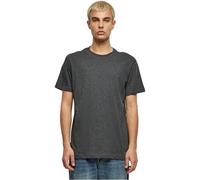 Build Your Brand Camiseta BB010-Basic cuello redondo hombre Charcoal S