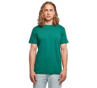 Build Your Brand BB010-Basic Round Neck T-Shirt Camiseta Hombre, Green, L