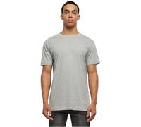 Build Your Brand BB010-Basic Round Neck T-Shirt Camiseta Hombre, Heather Grey, XXL