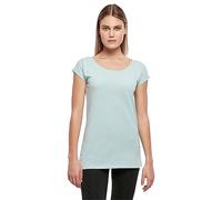 Build Your Brand BB013-Ladies Wide Neck tee Camiseta Mujer, Azul (Oceanblue), 4XL