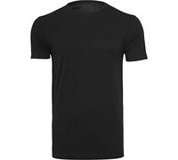 Build Your Brand By005-light T-Shirt Round Neck Camiseta, Hombre, Negro, Medium