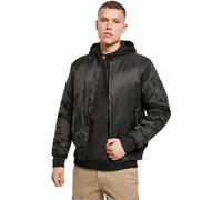 Build Your Brand BY030-Bomber Jacket Chaqueta bomber Hombre, Black, M