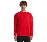 Build Your Brand By075-sweat Crewneck Sudadera, Rojo, 4XL para Hombre