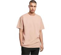Build Your Brand Camiseta Hombre BY102 Oversize pesado Ámbar M