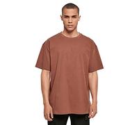 Build your Brand BY102-Heavy Oversize tee Camiseta Hombre, Bark, 3XL