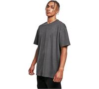 Build Your Brand BY102-Heavy Oversize tee Camiseta Hombre, Charcoal, S