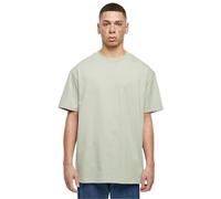 Build Your Brand BY102-Heavy Oversize tee Camiseta Hombre, Green (Soft Salvia), M