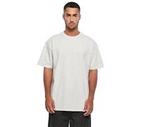 Build Your Brand BY102-Heavy Oversize tee Camiseta Hombre, Gris Claro, L