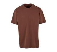 Build Your Brand BY102-Heavy Oversize tee Camiseta Hombre, Marrón Chocolate, XXL