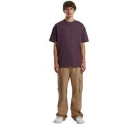 Build Your Brand BY102-Heavy Oversize tee Camiseta Hombre, Morado (Plum Purple), M
