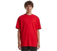 Build your Brand BY102-Heavy Oversize tee Camiseta Hombre, Rojo (City Red), L