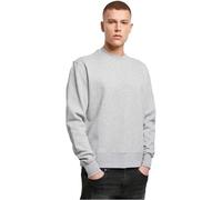 Build Your Brand By120-premium Oversize Crewneck Suéter, Gris, L para Hombre