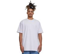 Build your Brand By189-acid Washed Heavy Oversize tee Camiseta, Lila Suave, M Hombres