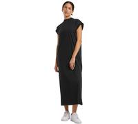Build your Brand By302-ladies Long Extended Shoulder Dress Vestido, Negro, M Mujeres