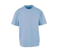 Build Your Brand By308-cotton Loose tee Camiseta, Color Azul, L Hombres