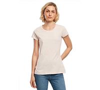 Build Your Brand Camiseta básica de Manga Corta para Mujer con Cuello Redondo de algodón, Disponible en Muchos Colores, Tallas XS-5XL, Rosa., XL