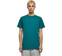 Build your Brand Camiseta básica para Hombre, Cuello Redondo, Corte Regular, algodón, Tallas XS a 5XL, Retro Green, XXL