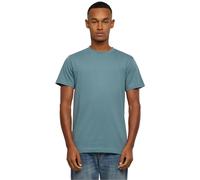 Build Your Brand Camiseta básica para Hombre de Cuello Redondo, de algodón con Cuello Redondo, Disponible en Muchos Colores, Tallas XS-5XL Disponibles, Dustyblue, XXXXL