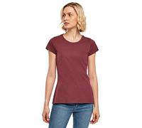 Build Your Brand Camiseta básica para Mujer, Cereza, L