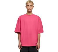 Build your Brand By256-oversized Sleeve tee Camiseta, Rosa Hibisco, S Hombres