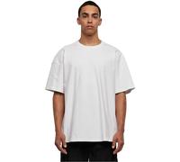 Build Your Brand Camiseta para Hombre Ultra Heavy Cotton Box tee Básica Camiseta para Hombre, Corte Oversized Fit, Tallas XS - 5XL, Blanco, S