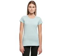 Build Your Brand Camiseta para Mujer Ladies Basic tee Oceanblue M, Azul (Oceanblue), M
