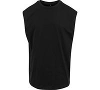 Build Your Brand - Camiseta sin Mangas para Hombre, Talla S, Color Negro
