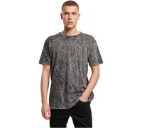 Build your Brand Camiseta Tee Batik Acid Washed Hombre 100% Algodón Jersey