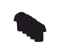 Build Your Brand Camisetas Hombre Black 4XL 5-Pack