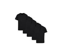 Build Your Brand Camisetas Hombre Black XXL 5-Pack