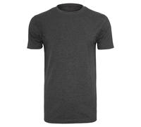 Build Your Brand Camisetas Hombres, Adulto, Gris, 5XL