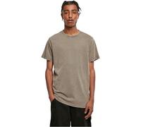 Build Your Brand Camisetas Hombres, Adulto, Marrón, XL