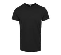 Build Your Brand Merch T-Shirt Camiseta, Negro, XXXL para Hombre