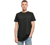 Build Your Brand Shaped Long tee Camiseta, Hombre, Black, L