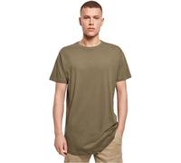 Build Your Brand Camisetas largas Hombres, Adulto, Verde, S