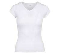 Build Your Brand Ladies Basic tee Camiseta, Mujer, White, XS